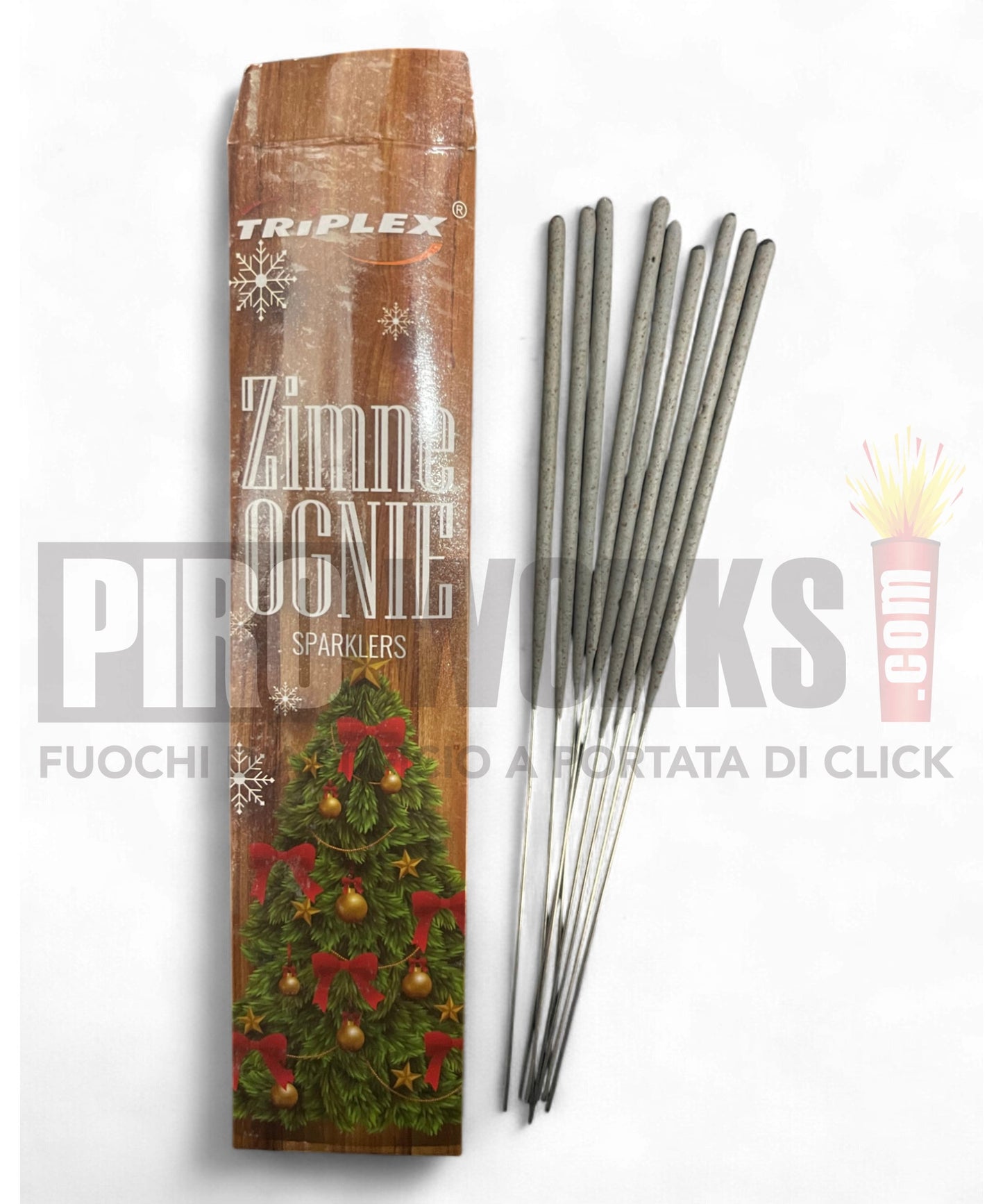 TXC426C | Zimne Ognie | Stelline | 17 Cm | Triplex | 10 Pz