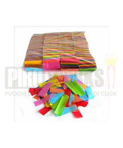 Coriandoli Rettangolari | 1 Kg | Caduta Lenta | Vari Colori