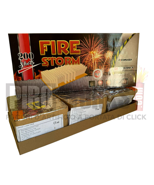 Fire Storm | 200 Hits | Straight and Fan
