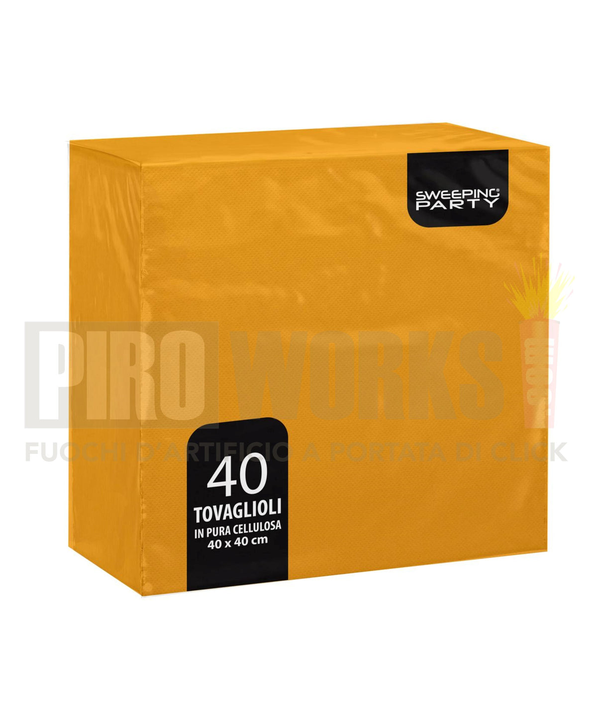 Tovaglioli Carta | Vari Colori | 40x40 Cm | 40 Pz