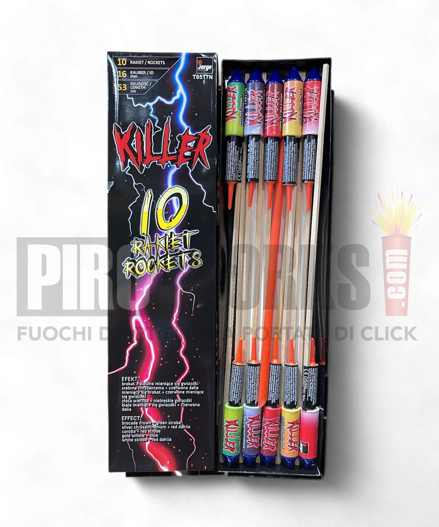 Rocket | Death | Jorge | 10 pieces