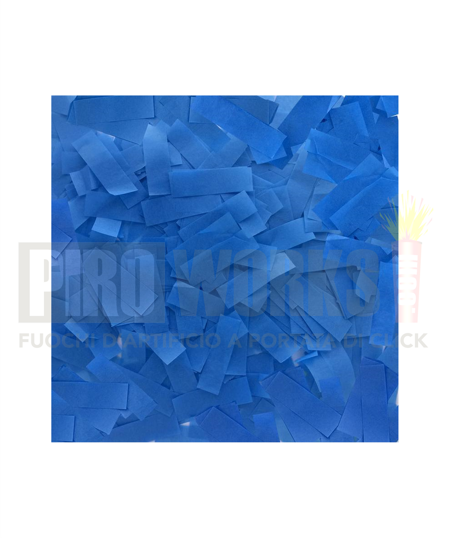 Coriandoli Rettangolari | 1 Kg | Caduta Lenta | Vari Colori