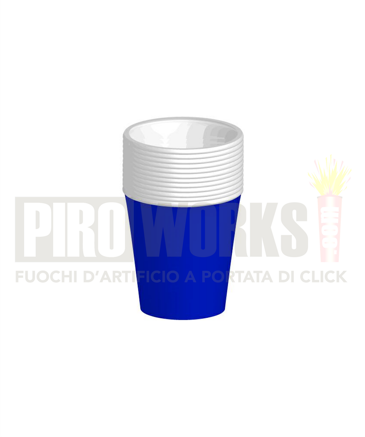 Bicchieri Carta | Vari Colori | 260 ml | 12 Pz