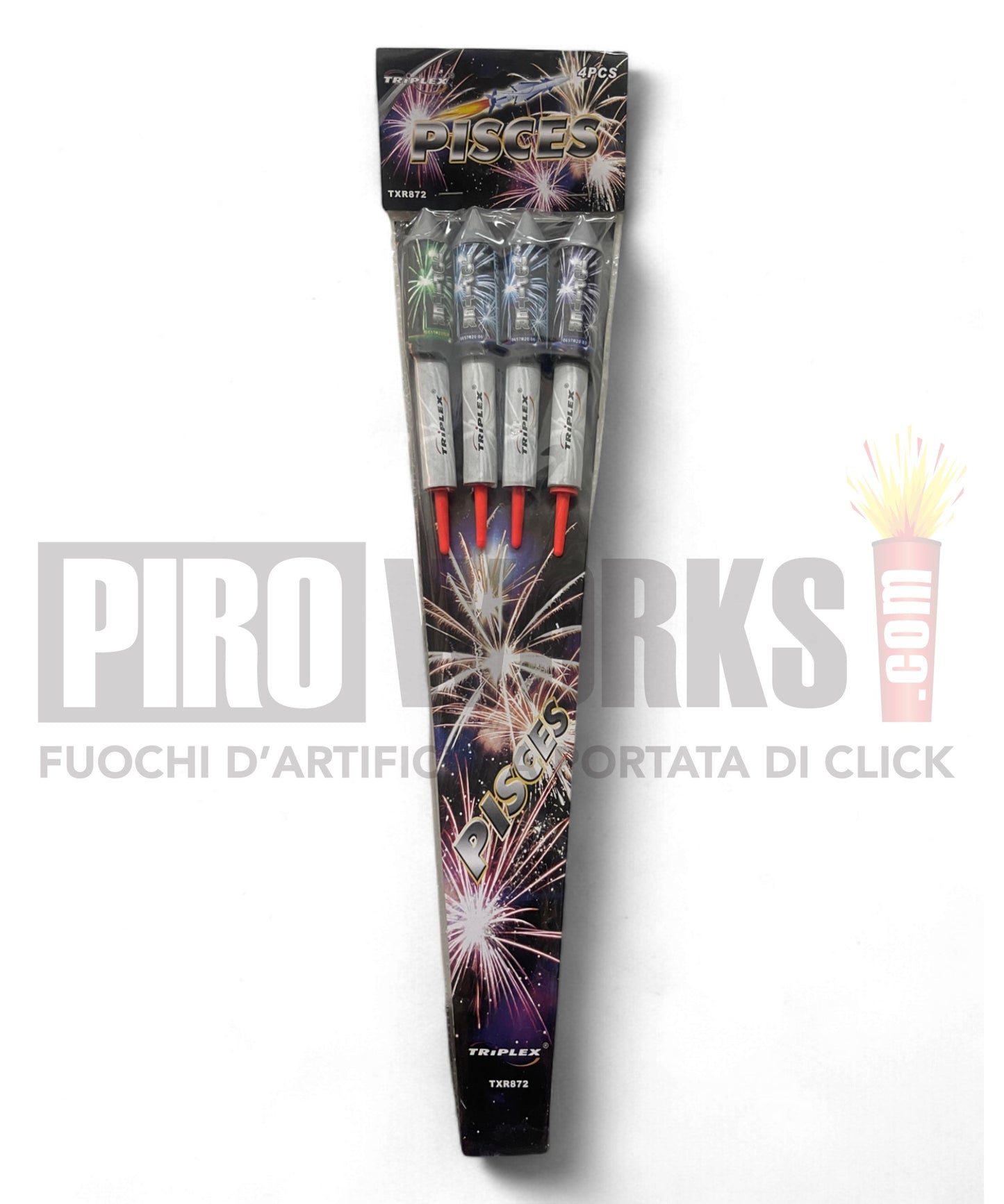 TXR872 | Razzi Pisces | Triplex | 4 Pz