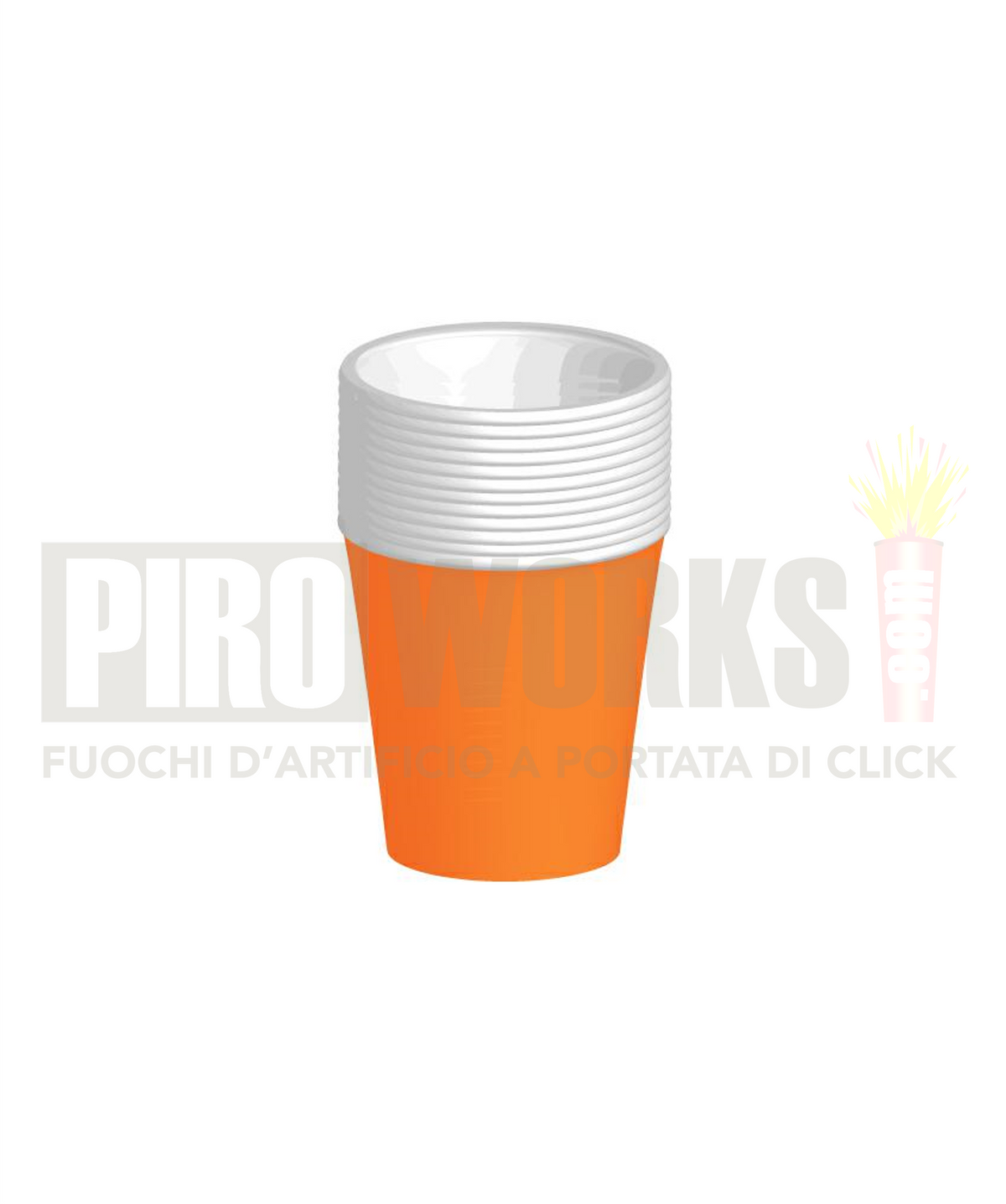 Bicchieri Carta | Vari Colori | 260 ml | 12 Pz