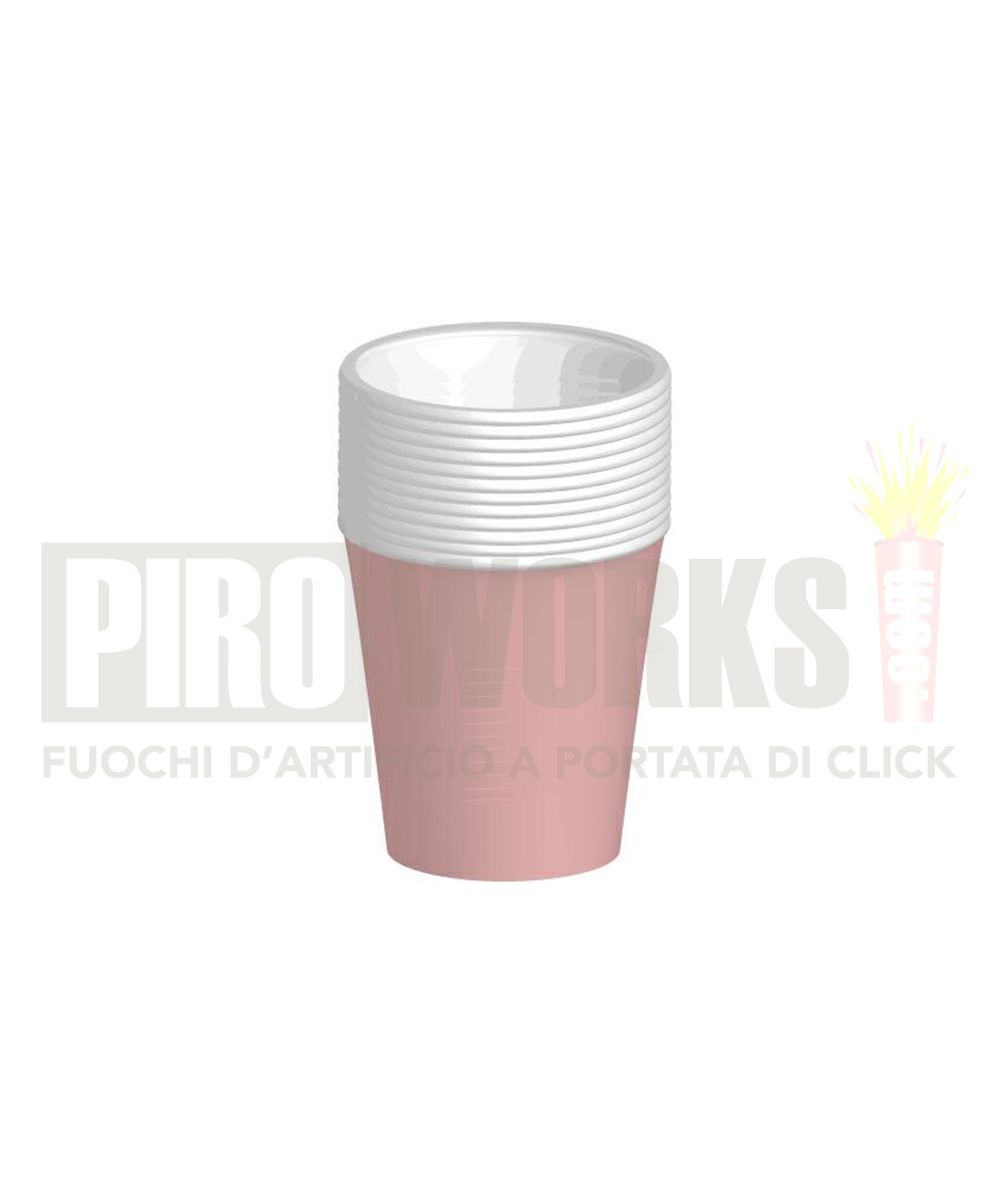 Bicchieri Carta | Vari Colori | 260 ml | 12 Pz
