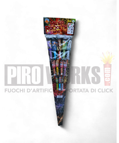 Razzi | Mega Rockets Bag | Borgonovo | 12 Pz