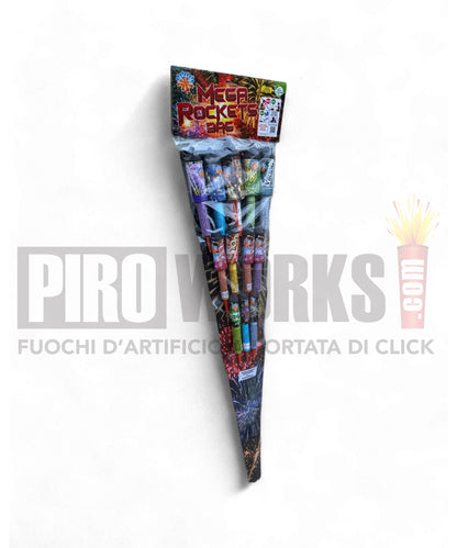 Razzi | Mega Rockets Bag | Borgonovo | 12 Pz