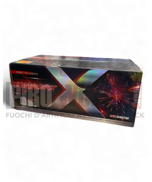 Pro Xplosion | HQC108S | Inferno Burst | 108 Colpi | 25/30mm