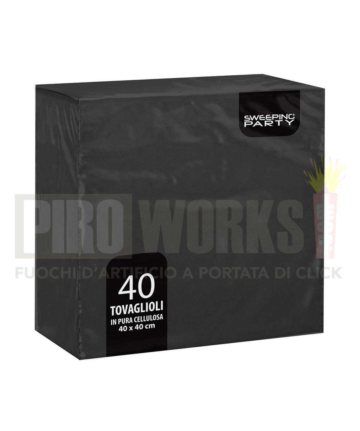 Tovaglioli Carta | Vari Colori | 40x40 Cm | 40 Pz
