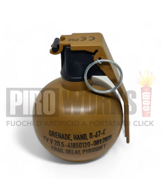 Pyrosoft | Granata a Mano | P-67-G Pease Nato | Airsoft | 1 Pz