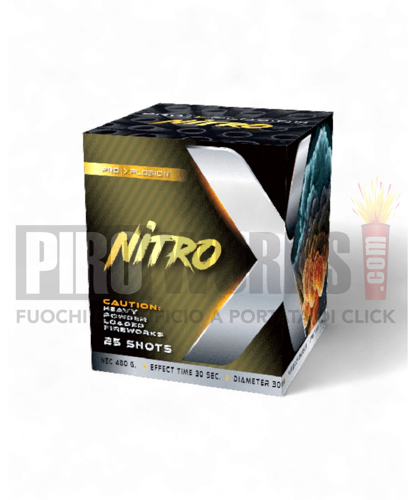 Pro Xplosion | D25S F2S30G | Nitro | 25 Colpi | 30mm