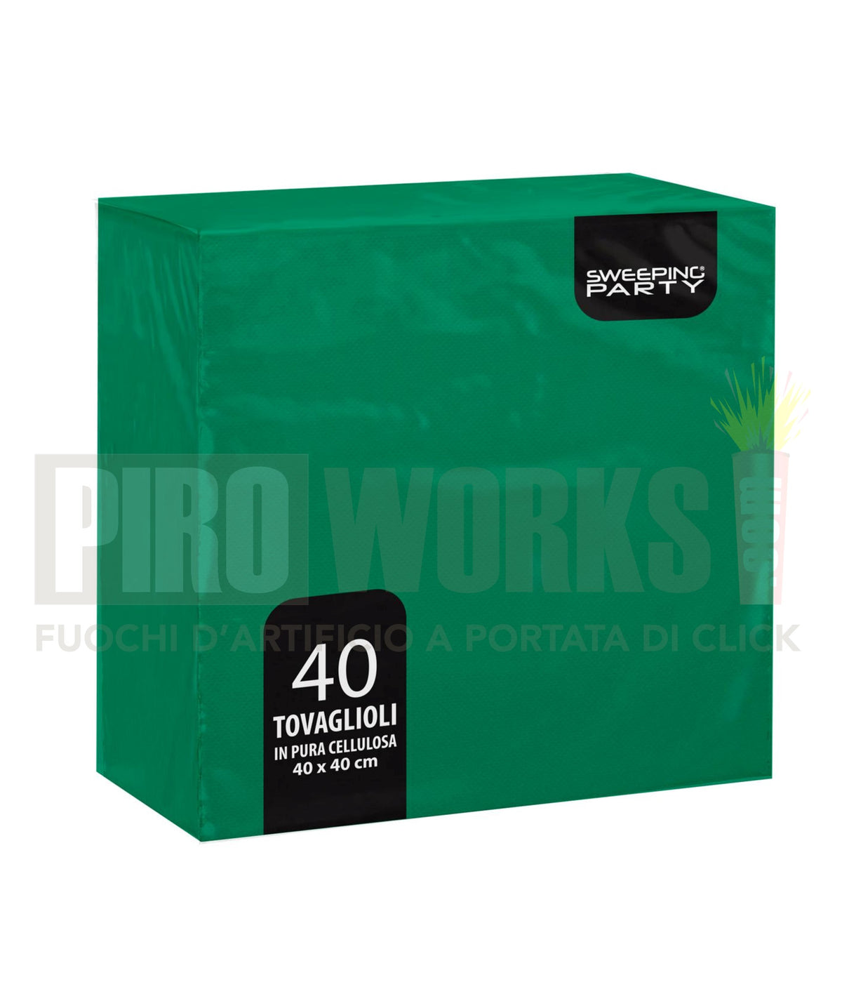 Tovaglioli Carta | Vari Colori | 40x40 Cm | 40 Pz