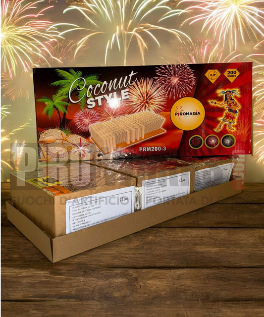 Coconut Style | 200 Shots | Straight and Fan