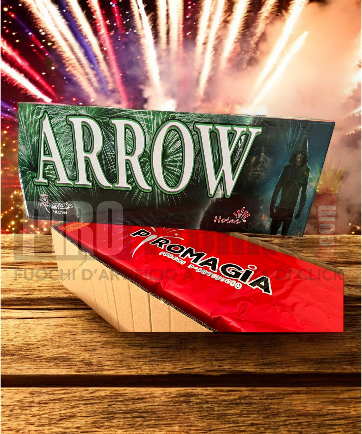 Arrow | 144 Colpi | Dritto e Ventaglio