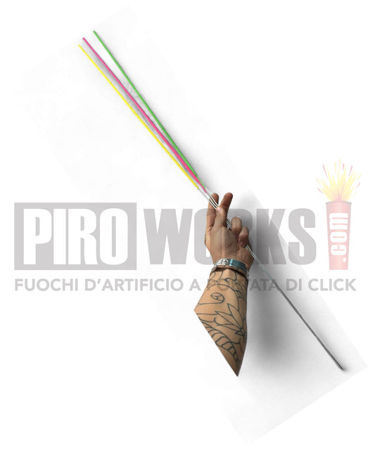 Candeline Magiche | 100cm | Stelline | 3 Pz