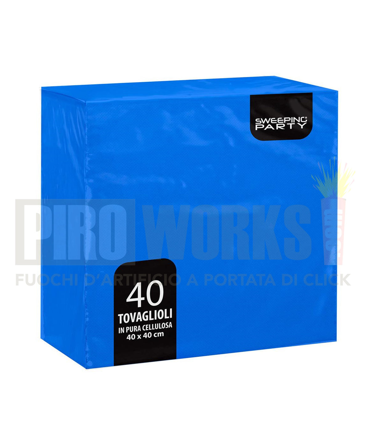 Tovaglioli Carta | Vari Colori | 40x40 Cm | 40 Pz