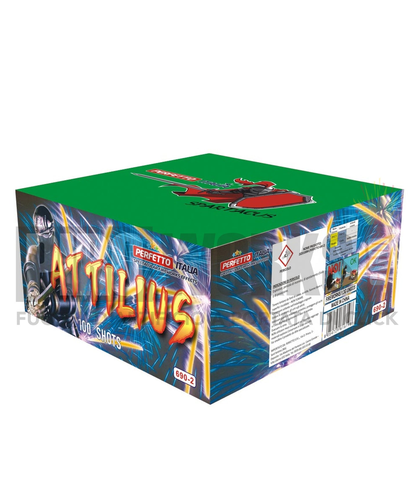 Attilius | 100 Colpi | Art.690 | 20mm | Perfetto