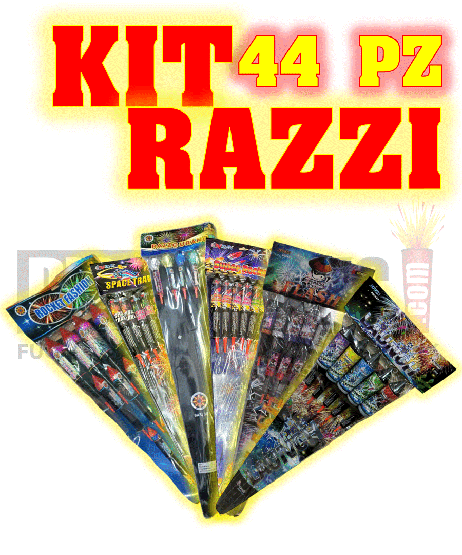 Kit | Razzi | 44 Pezzi