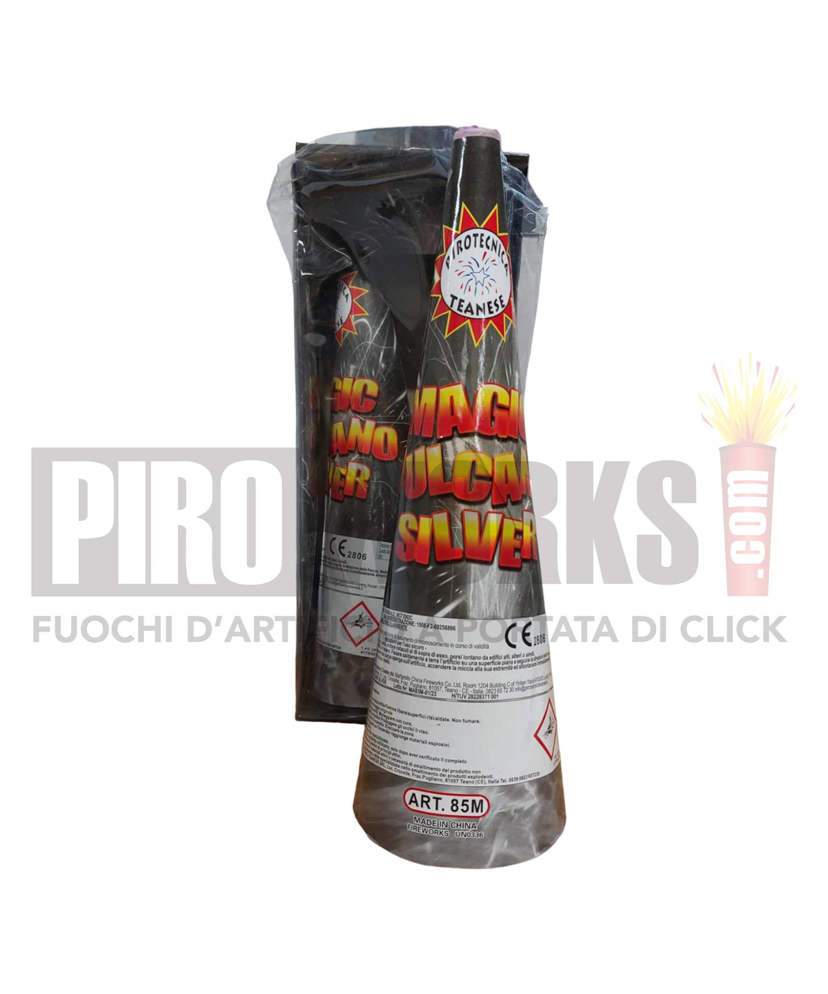 Cono | Magic Vulcano Silver | 2 Pz
