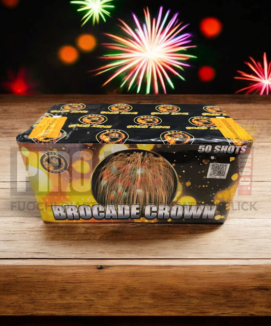 Brocade Gold 50 Rounds 25mm