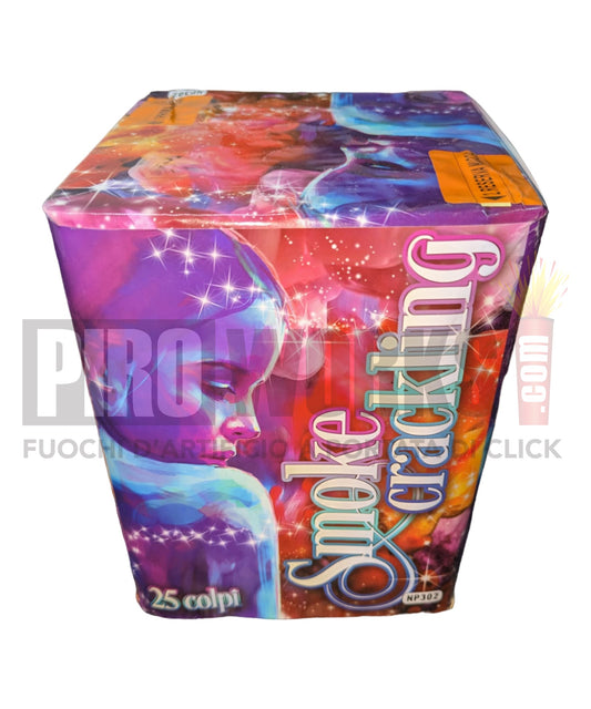 Smoke Crackling | 25 Colpi | 30mm | Scie Fumogene BLU