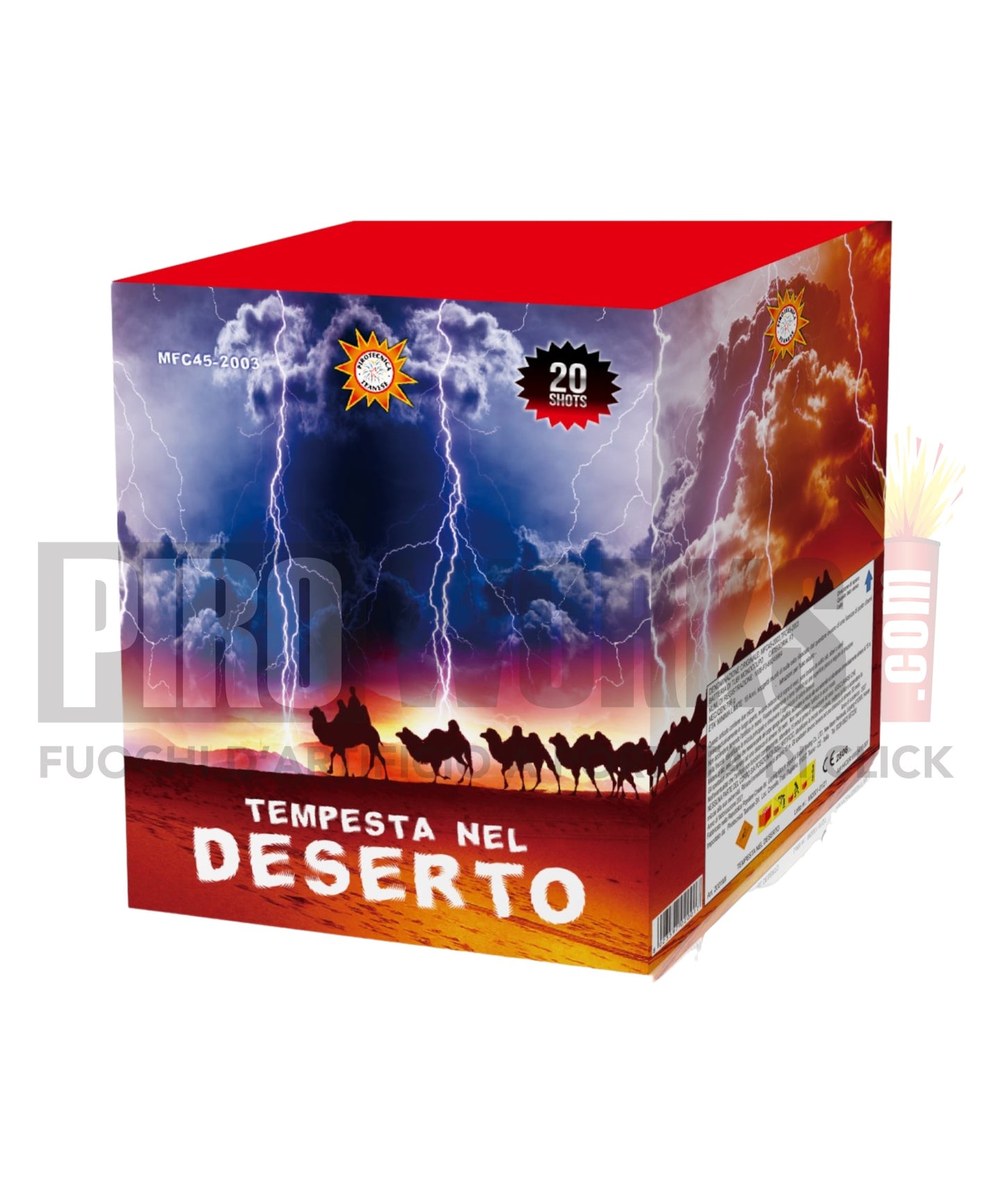 Tempesta Nel Deserto | 20 Colpi | Professionale | 45mm