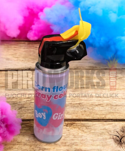 Baby Shower | Boy or Girl | Bomboletta Holi Spray | Polvere Celeste o Rosa