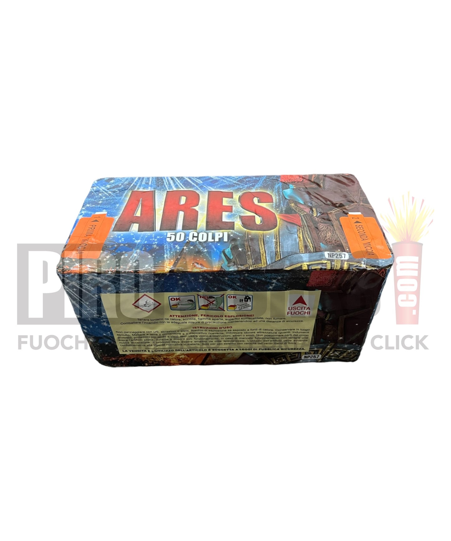 Ares | 50 tiros | 25mm
