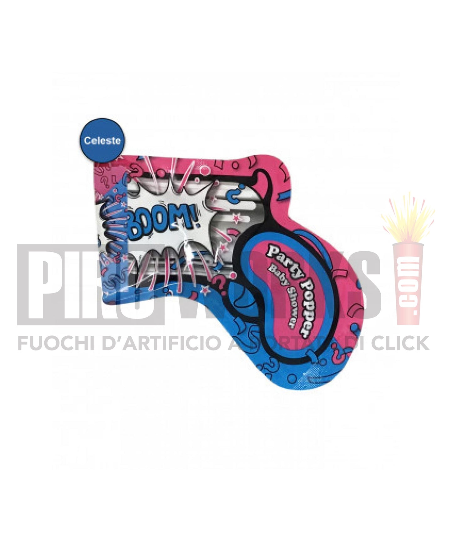 Pistola Party Popper | Vari Colori