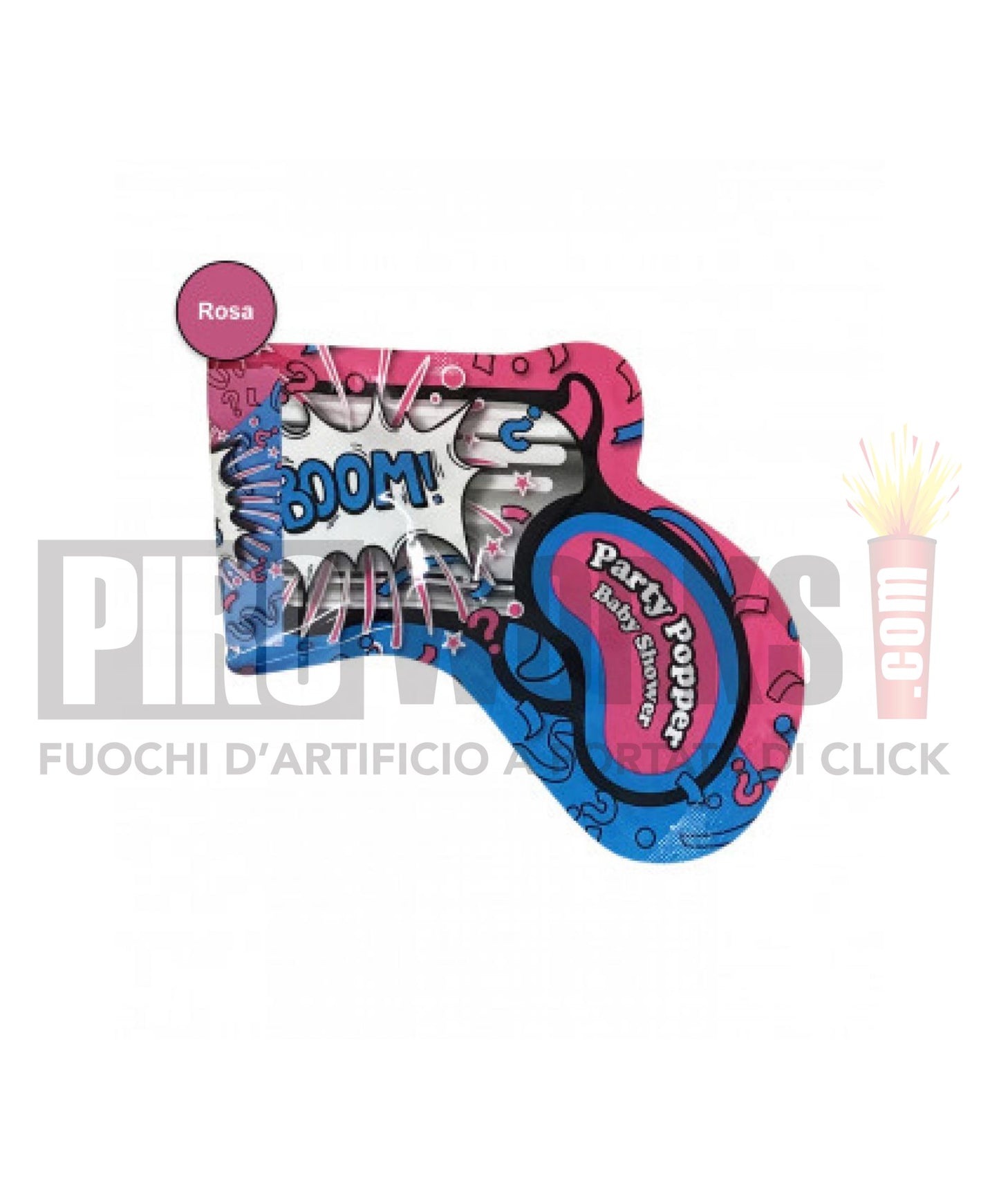 Pistola Party Popper | Vari Colori
