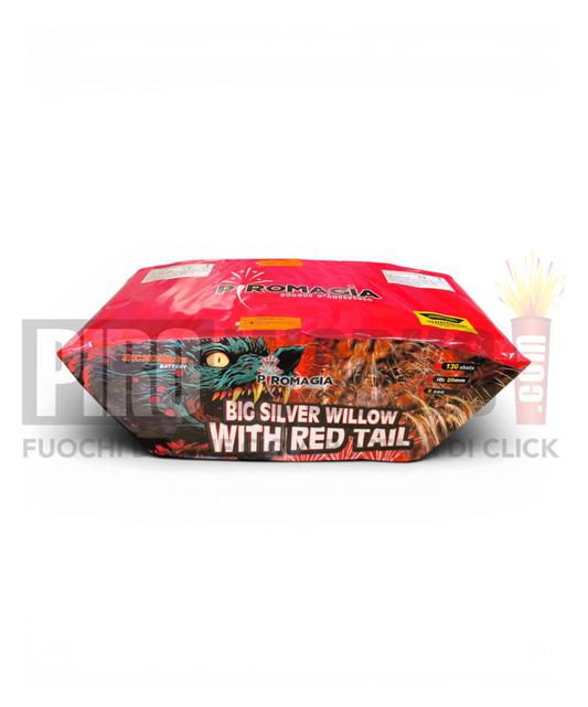 Big Silver Willow With Red Tail | JXC2029Extra | 130 Colpi | Ventaglio
