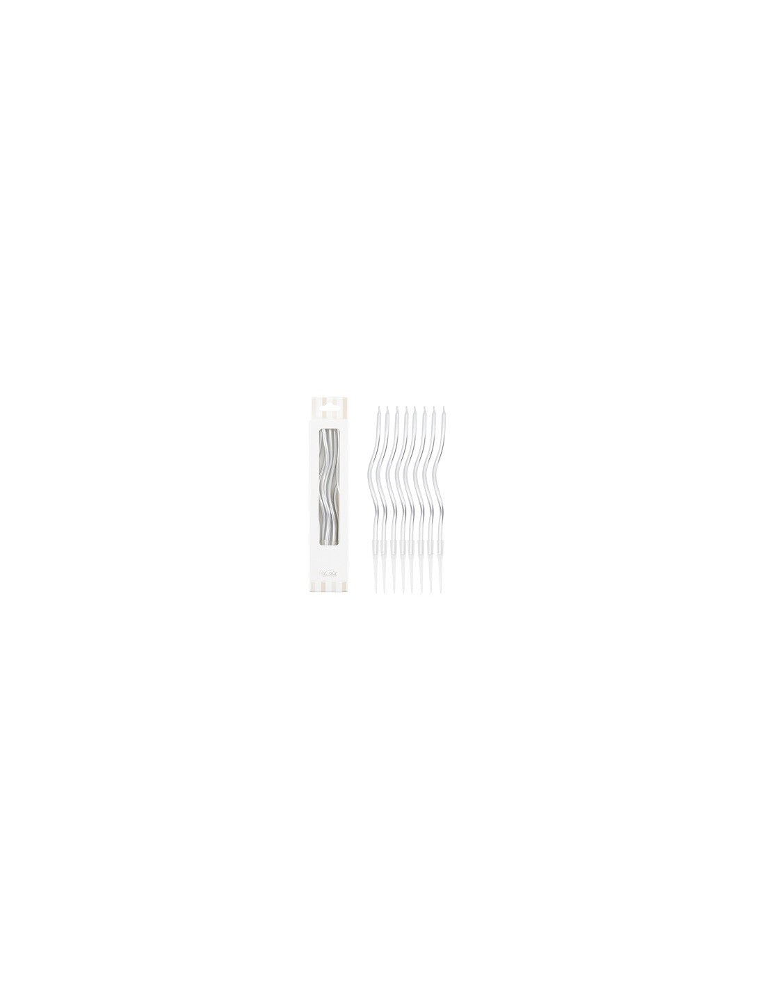 Candeline Curly | Vari Colori | 13 Cm | 8Pz