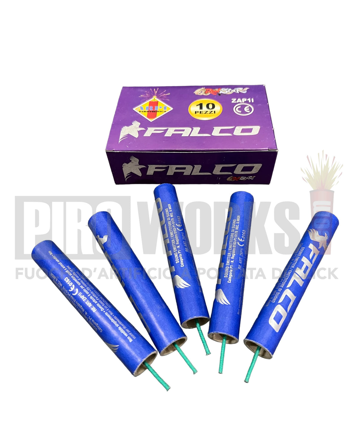 Box Petardi | SMALL | 119 Pz | Con Sacca Piroworks