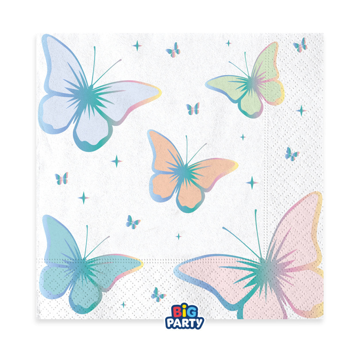 Kit | Piatto | Bicchiere  | Tovagliolo | Farfalle
