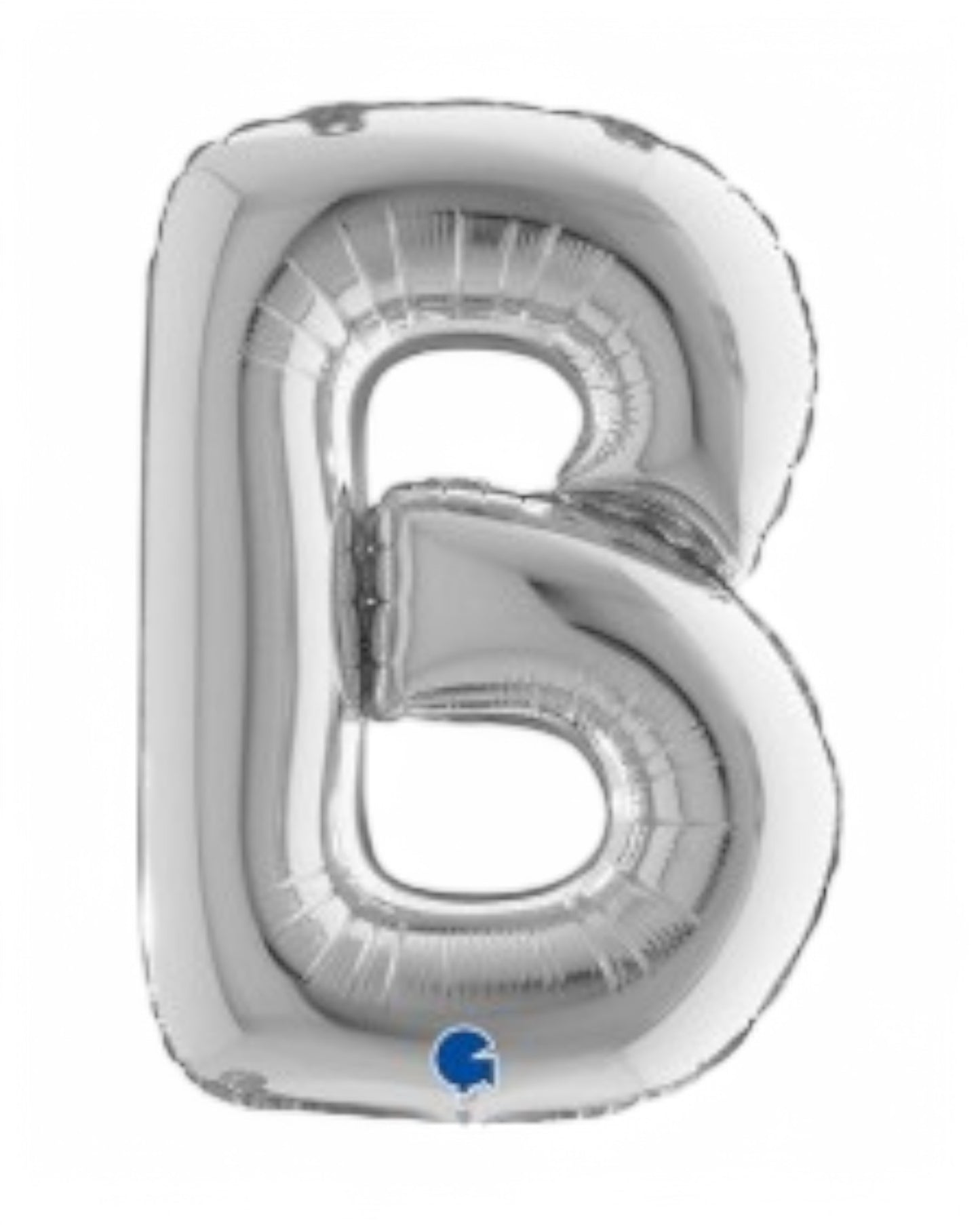 Palloncini Foil | Lettere A-Z | Grabo | 35 Cm | Argento