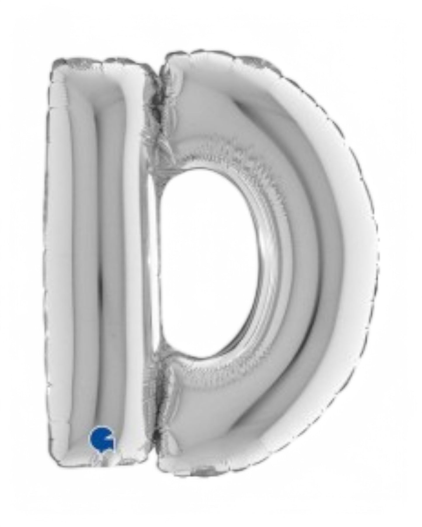 Palloncini Foil | Lettere A-Z | Grabo | 35 Cm | Argento