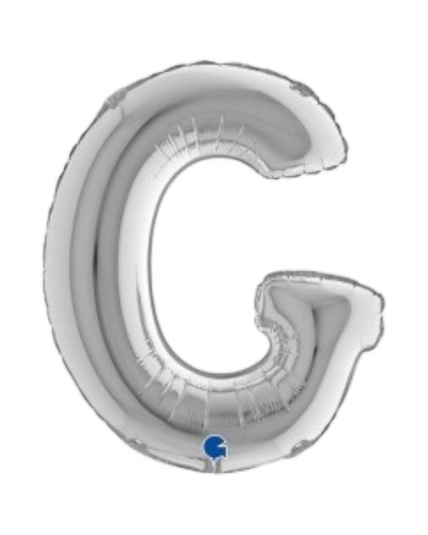Palloncini Foil | Lettere A-Z | Grabo | 35 Cm | Argento