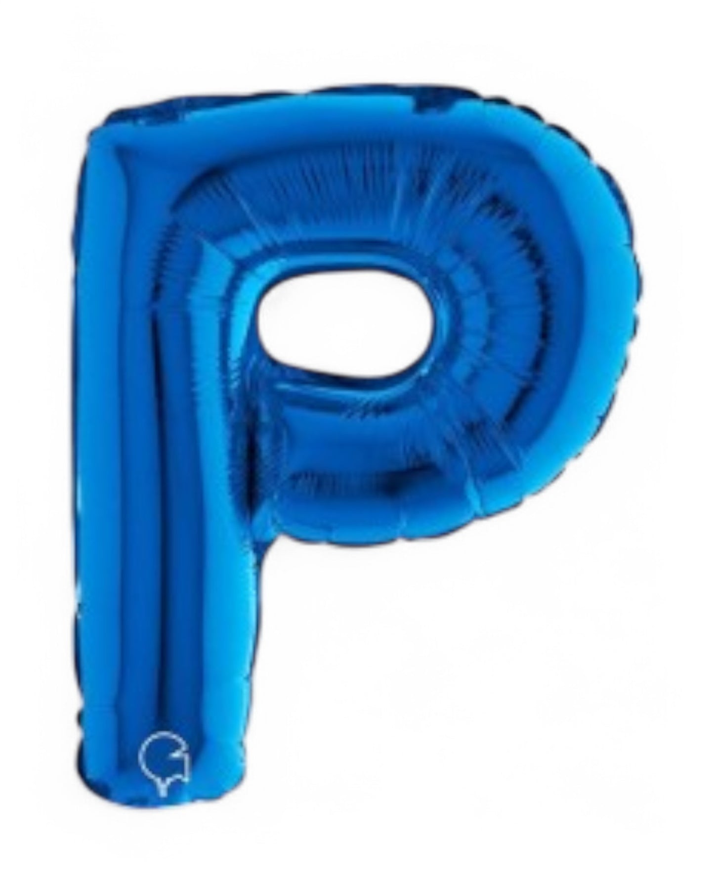 Palloncini Foil | Lettere A-Z | Grabo | 35 Cm | Blu