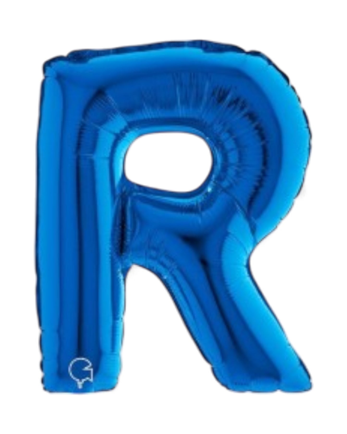 Palloncini Foil | Lettere A-Z | Grabo | 35 Cm | Blu