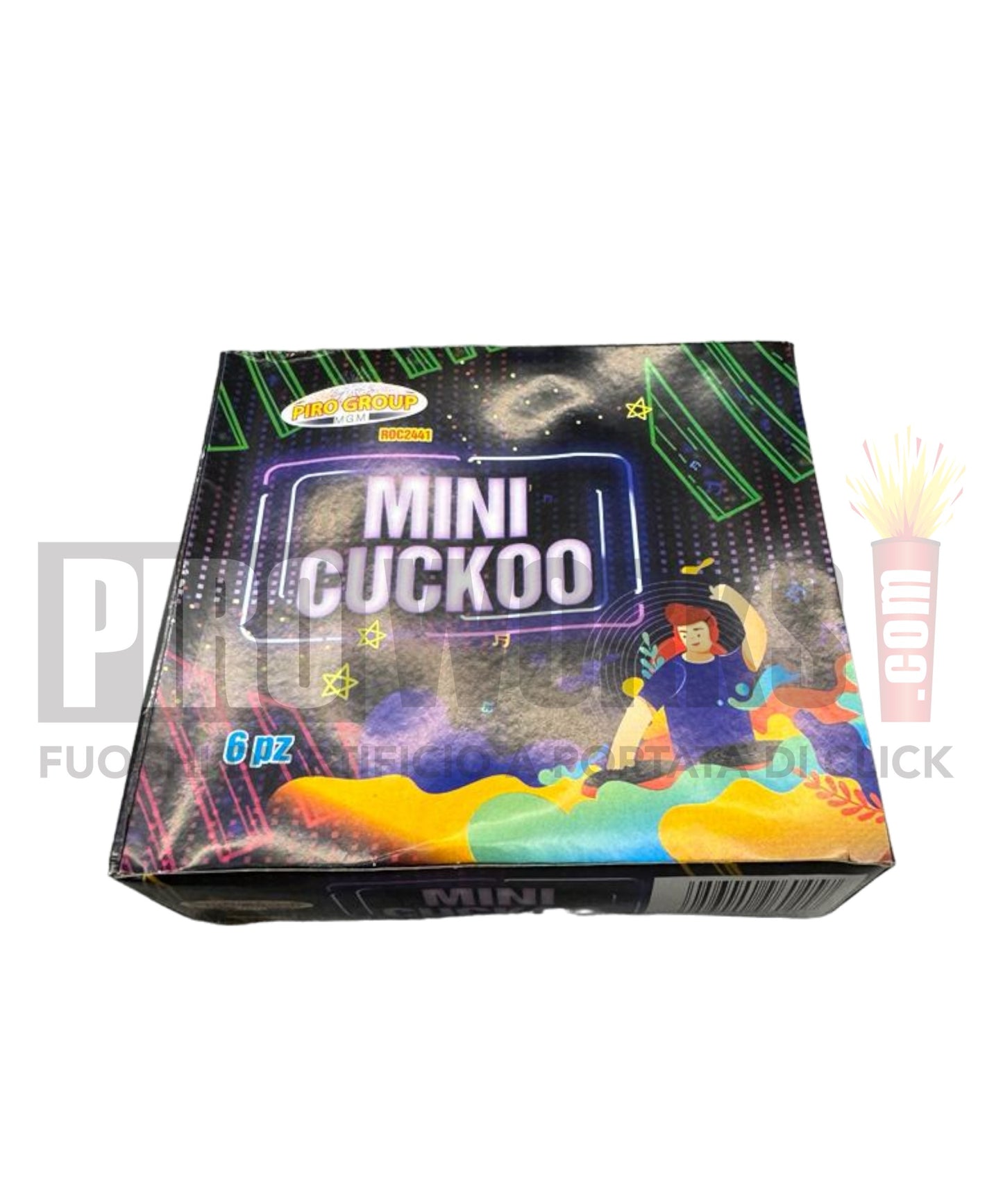 Fountain | Mini Cuckoo | 6 pcs