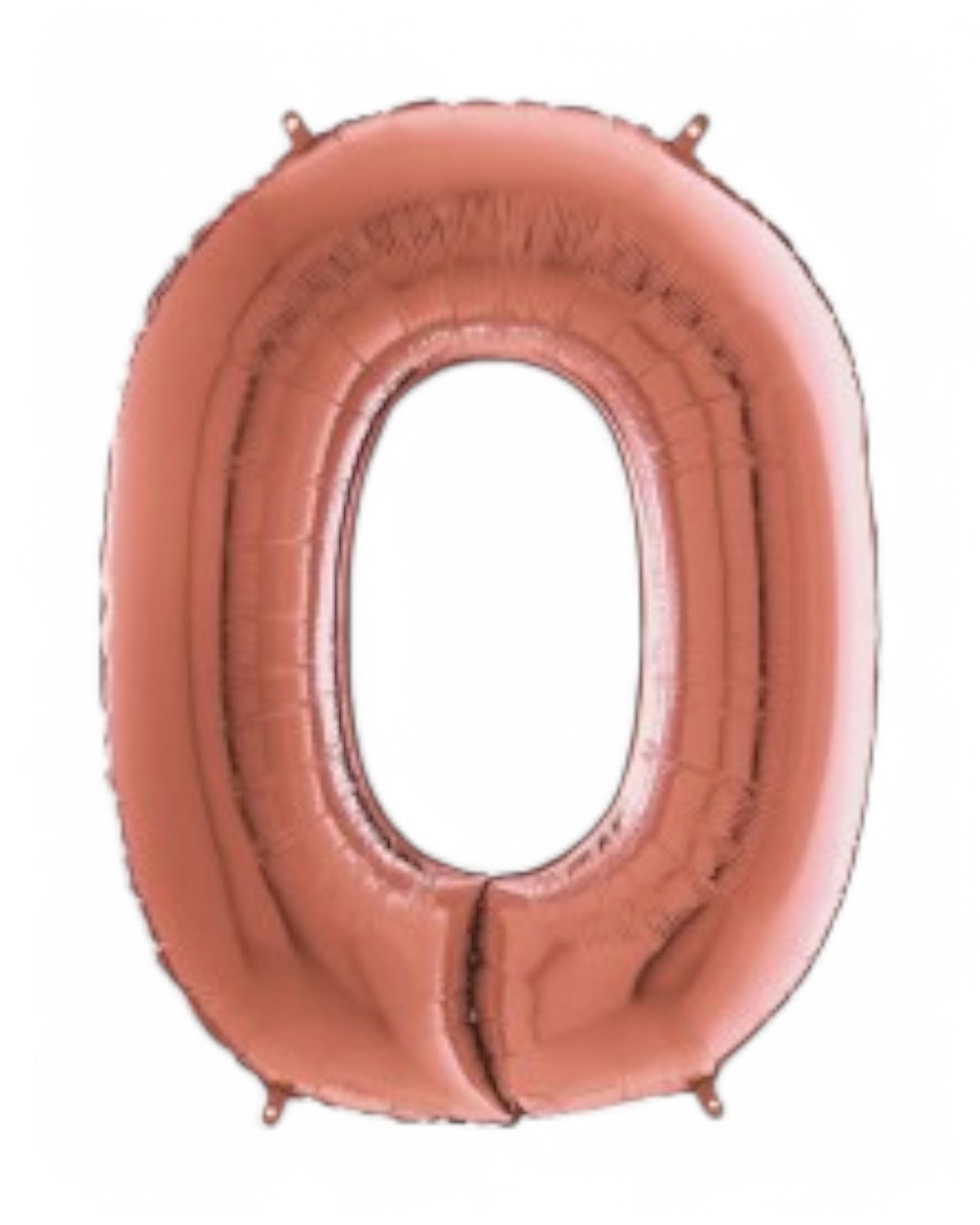 Palloncini Foil | Numeri 0-9 | Grabo | 102 Cm | Oro Rosato
