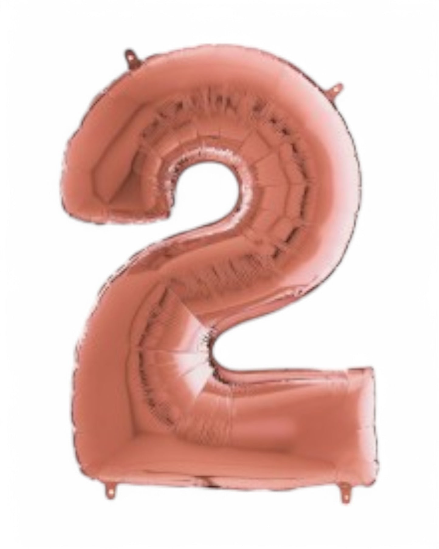 Palloncini Foil | Numeri 0-9 | Grabo | 102 Cm | Oro Rosato