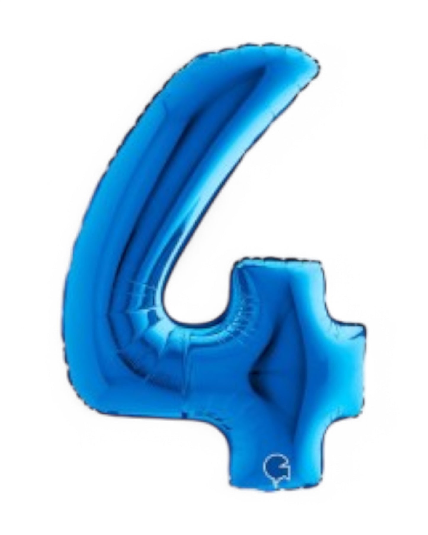 Palloncini Foil | Numeri 0-9 | Grabo | 102 Cm | Blu