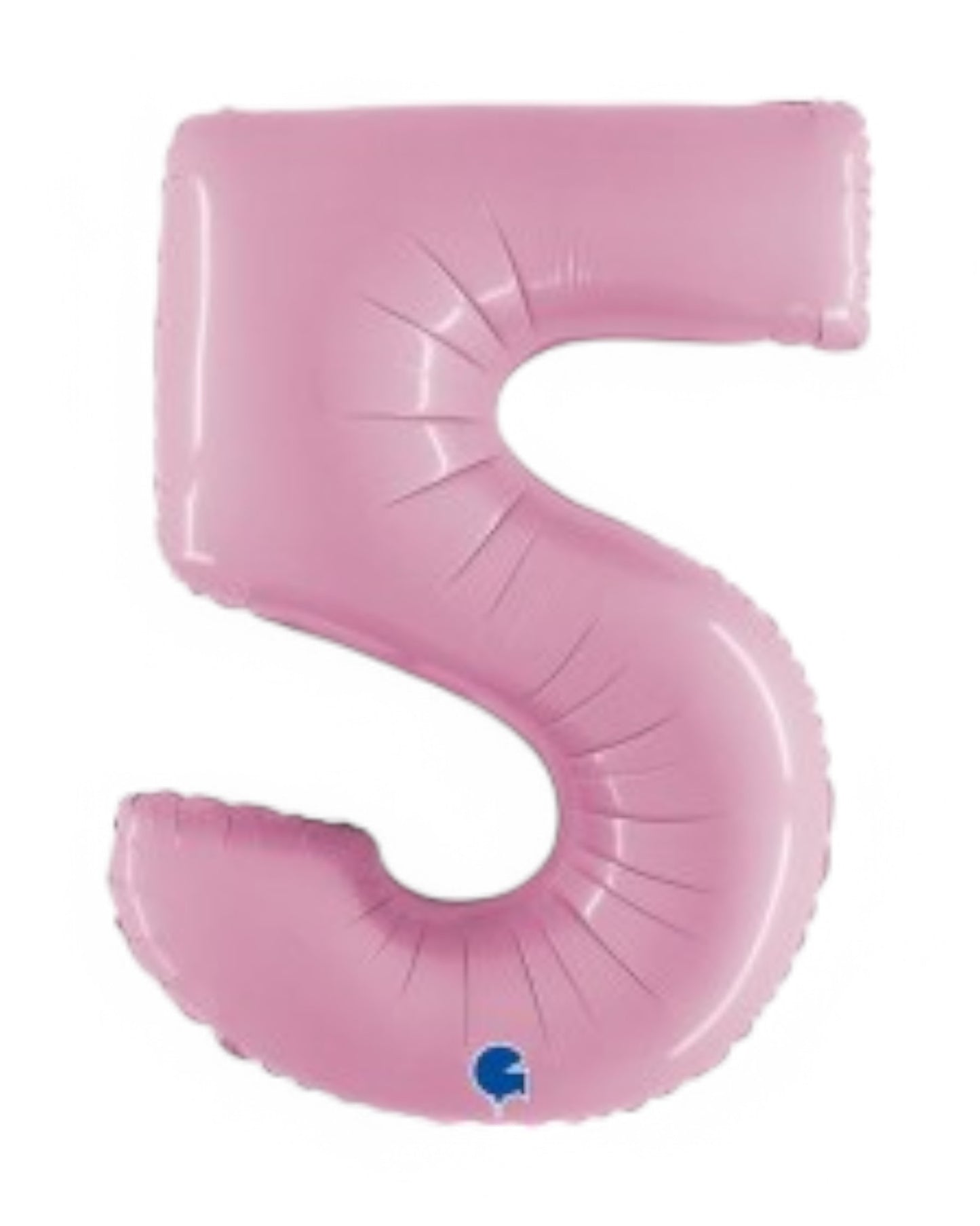Palloncini Foil | Numeri 0-9 | Grabo | 102 Cm | Rosa Pastello