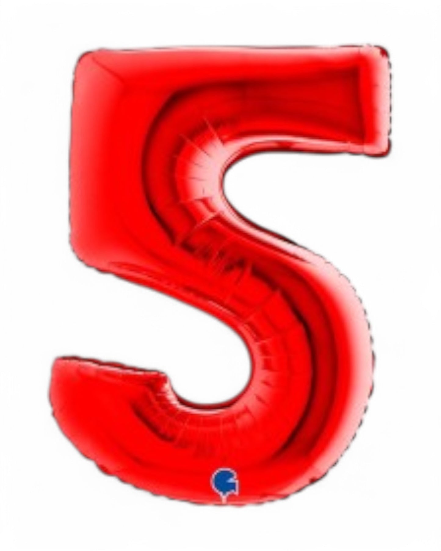 Palloncini Foil | Numeri 0-9 | Grabo | 102 Cm | Rosso