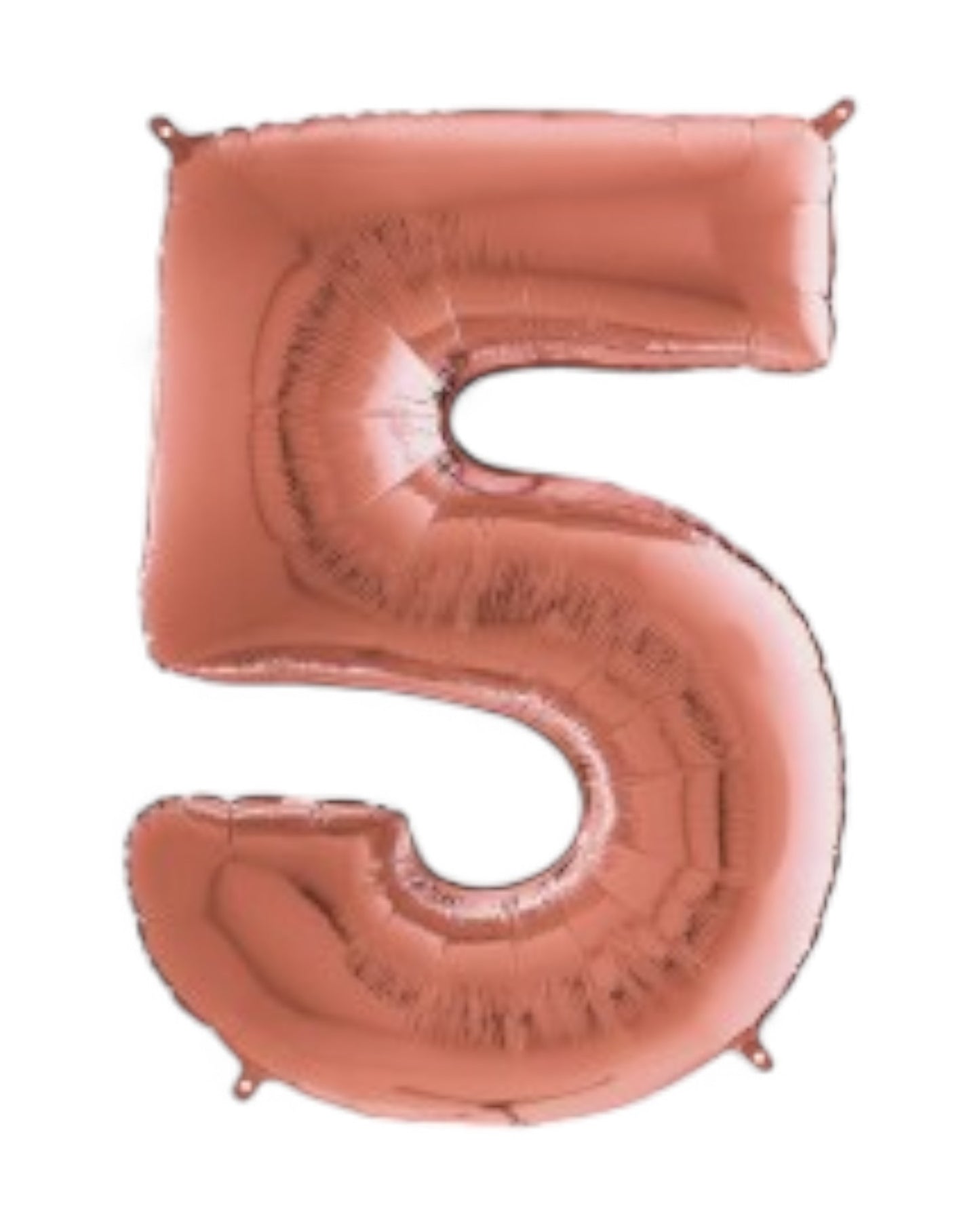 Palloncini Foil | Numeri 0-9 | Grabo | 102 Cm | Oro Rosato
