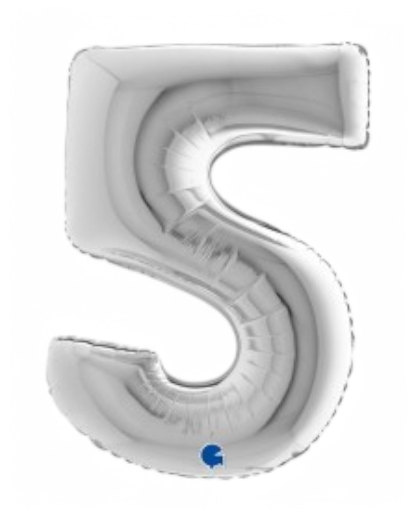 Palloncini Foil | Numeri 0-9 | Grabo | 102 Cm | Argento