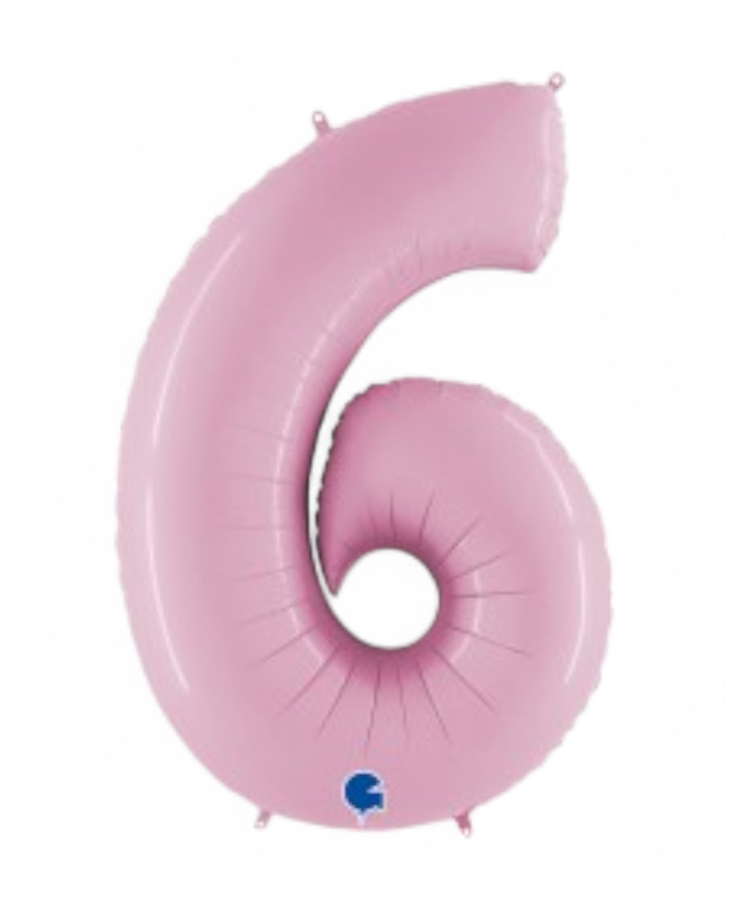Palloncini Foil | Numeri 0-9 | Grabo | 102 Cm | Rosa Pastello