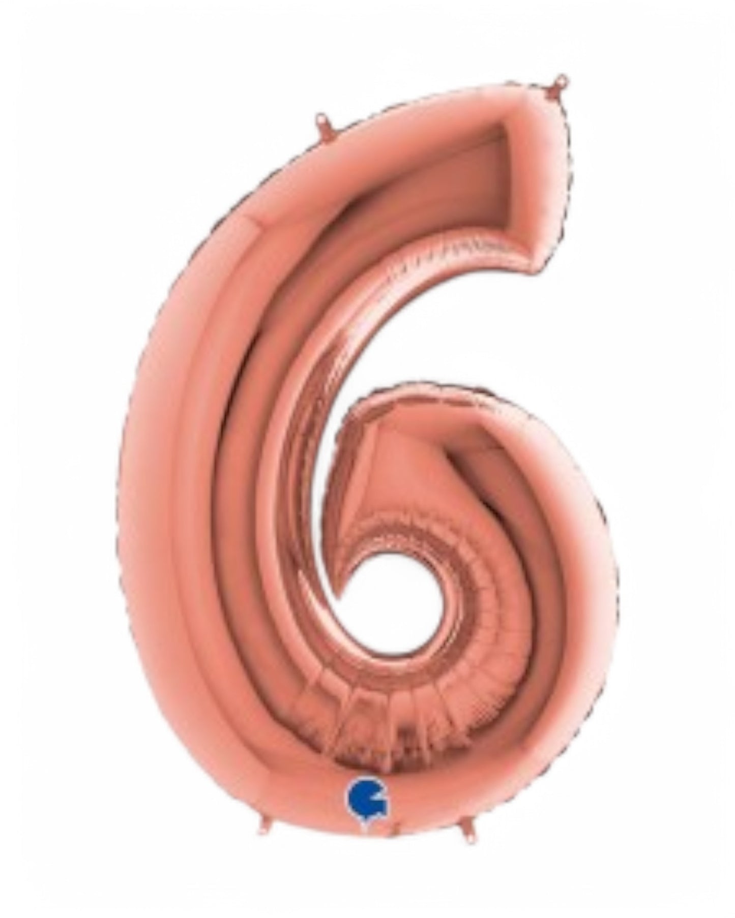 Palloncini Foil | Numeri 0-9 | Grabo | 102 Cm | Oro Rosato